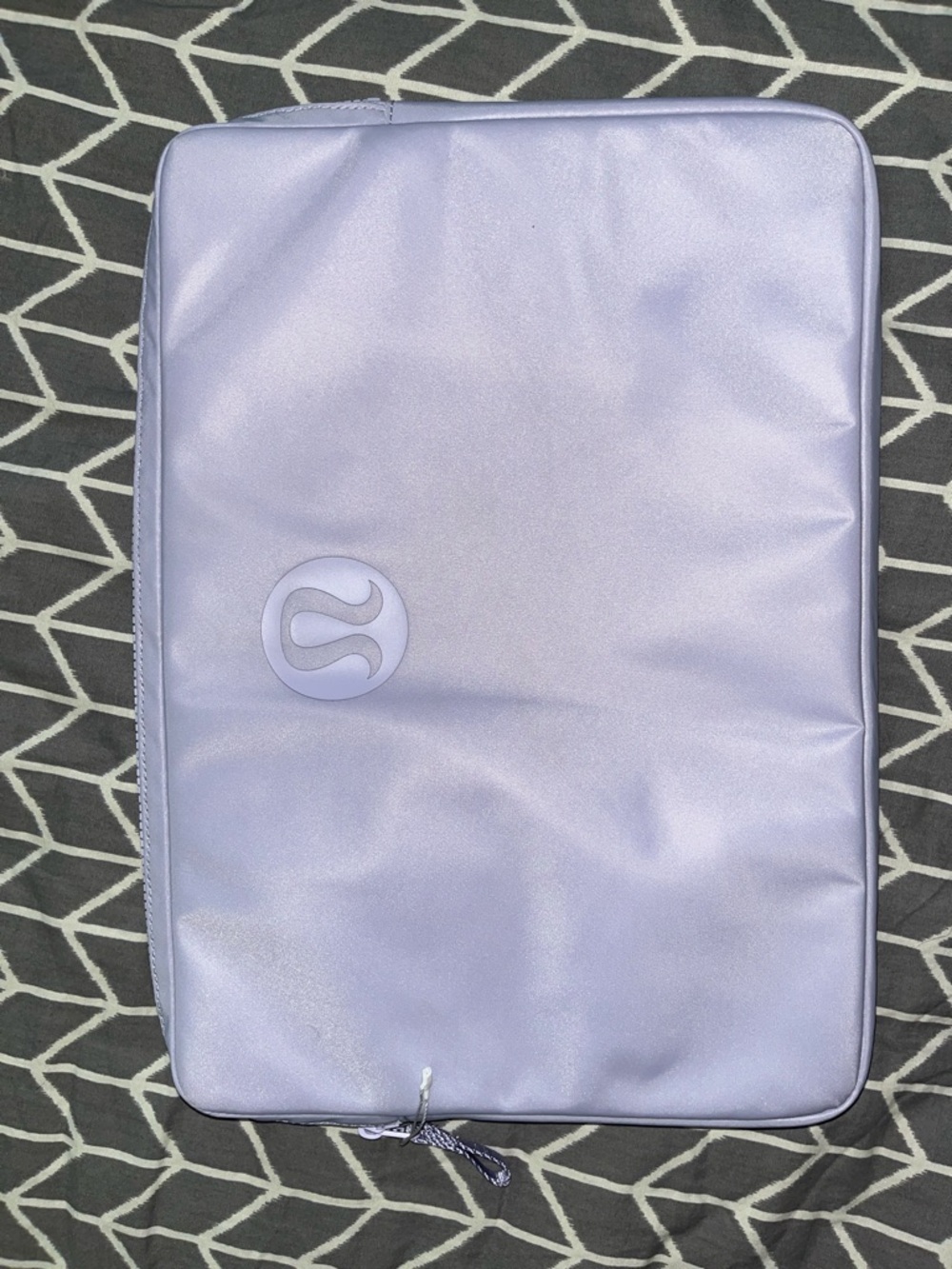 lululemon Lavender Zip Organizer Pouch